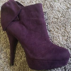 Purple Fury Baker's Booties